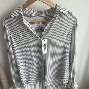 L'agence Striped Shirt